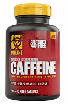 Mutant - Cafeina - 240 tabs - Suplementos Guadalajara