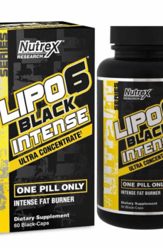 NUTREX LIPO 6 BLACK UC INTENSE FAT BURNER 60 CAPS