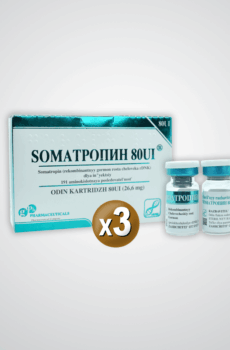 Somatropina 80 ui - 3 pzs - Venta hormona de Crecimiento - Gph Pharmaceuticals